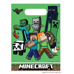 Scatola per feste Maxi Minecraft. n�6