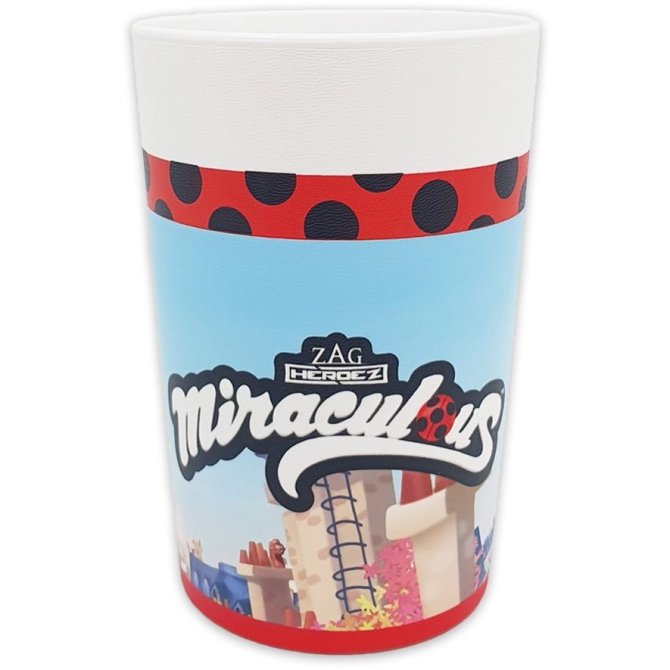 2 Bicchieri riutilizzabili Lady Bug - Miraculous (23 cl) 