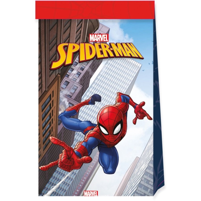 4 buste regalo Spiderman Crime Fighter 