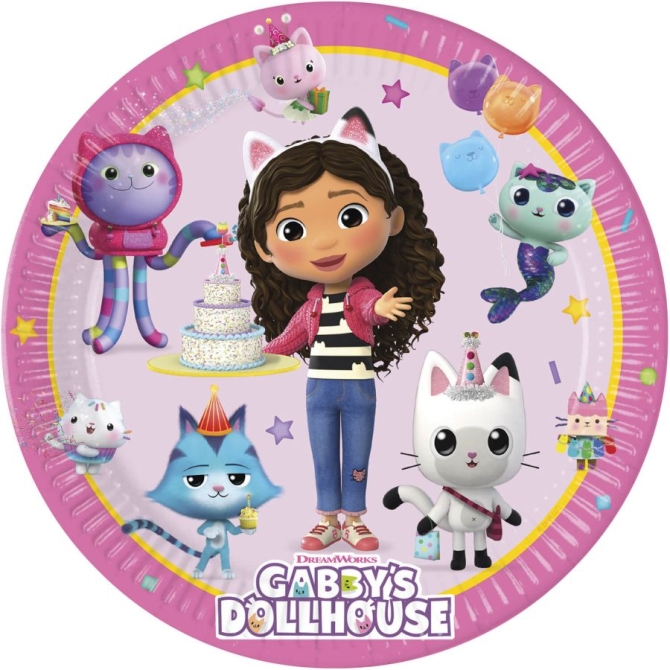 8 Piatti - Gabby s Dollhouse 