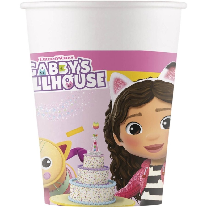 8 bicchieri - Gabby s Dollhouse 