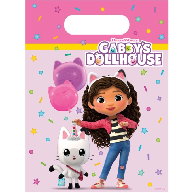 6 sacchetti regalo - Gabby s Dollhouse