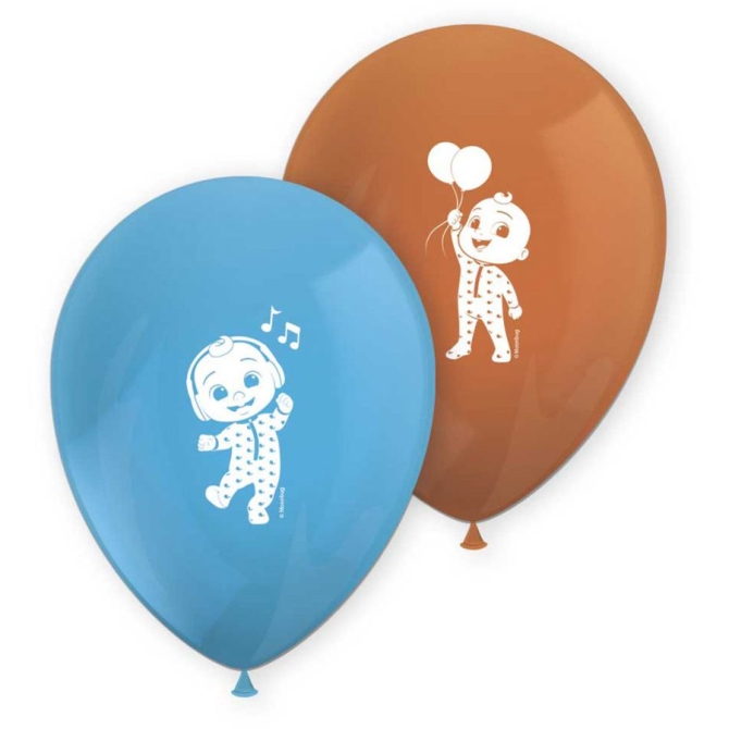 8 palloncini Cocomelon 