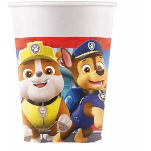 8 bicchieri Paw Patrol Rescue Heroes