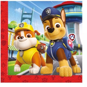 20 tovaglioli Paw Patrol Rescue Heroes