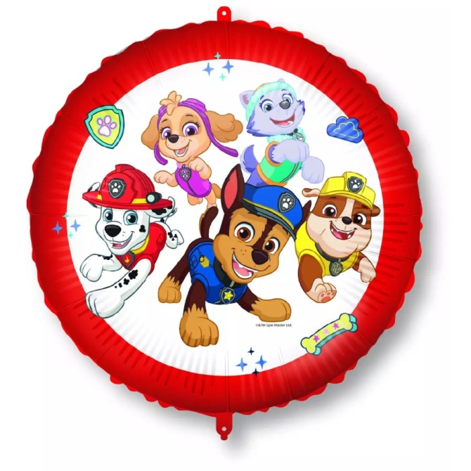Paw Patrol Rescue Heroes Palloncino ad elio in alluminio - 46 cm 