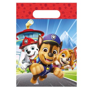 6 sacchetti regalo Paw Patrol Rescue Heroes