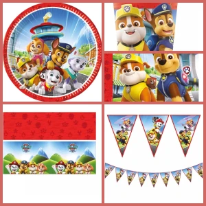 Scatola per feste grande Paw Patrol Rescue Heroes