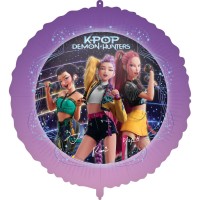 Contiene : 1 x Palloncino in lamina di elio a tema K-Pop Demon Hunters