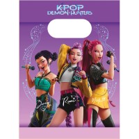 Contiene : 1 x 4 sacchetti regalo K-Pop Demon Hunters