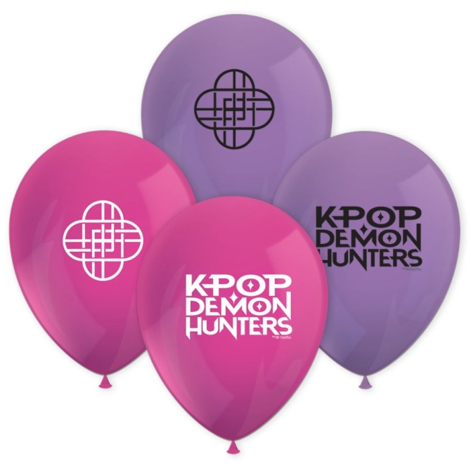 8 palloncini K-Pop Demon Hunters