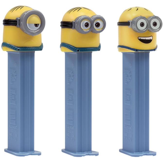 Dispenser di caramelle PEZ dei Minions 
