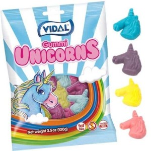 Sacchetto di caramelle Unicorni Vidal - 90g