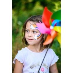 Kit per il trucco con 6 colori dell arcobaleno. n2
