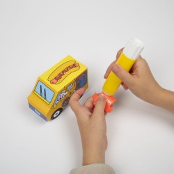 Giocattoli di carta 3D Vroom - 10 veicoli fai da te. n9