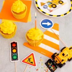 7 cake topper a tema costruzioni. n°3