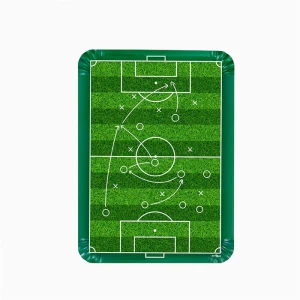 Set di 2 vassoi da campo da calcio