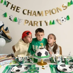6 piatti per feste a tema calcistico. n�2