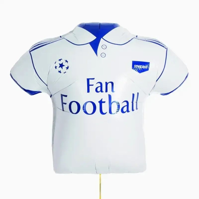 Pallone in alluminio elio maglia calcio � Campioni 