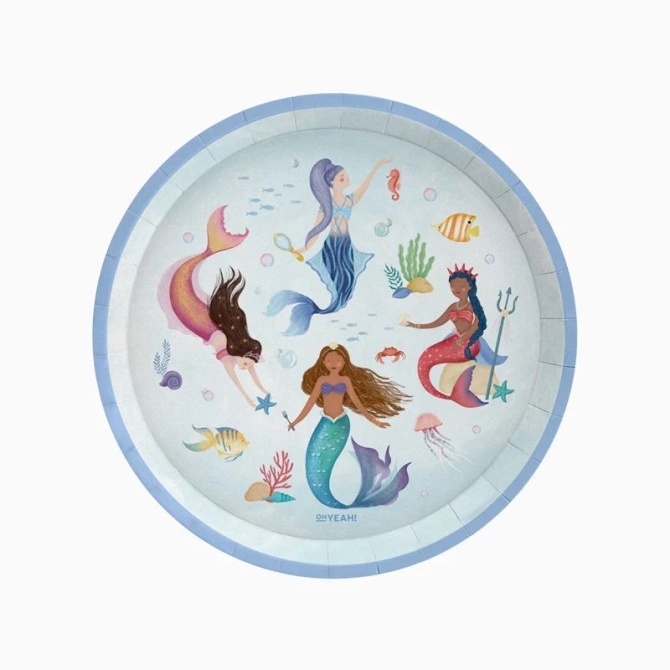 6 piatti del Regno delle Sirene 