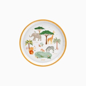 6 piattini Il mio primo safari