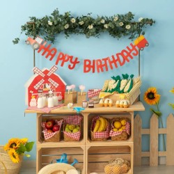 Ghirlanda di buon compleanno - Crazy Farm. n°2