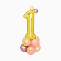 Bouquet di palloncini dorati � Numero 1