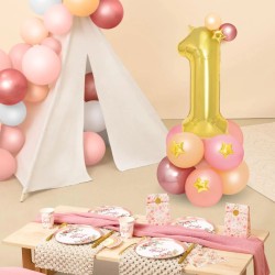 Bouquet di palloncini dorati – Numero 1. n°1