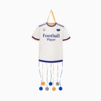 Maglietta da calcio bianca Pinata Pull - 1� premio
