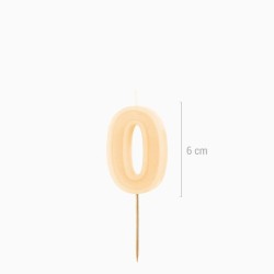 Candela numero 0 � Crema. n�2