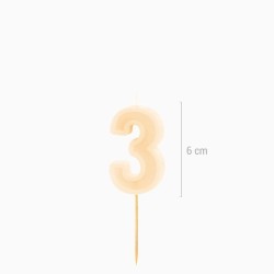 Candela numero 3 � Crema. n�1