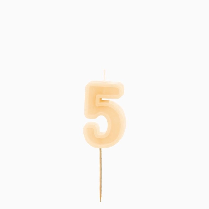 Candela numero 5 – Crema