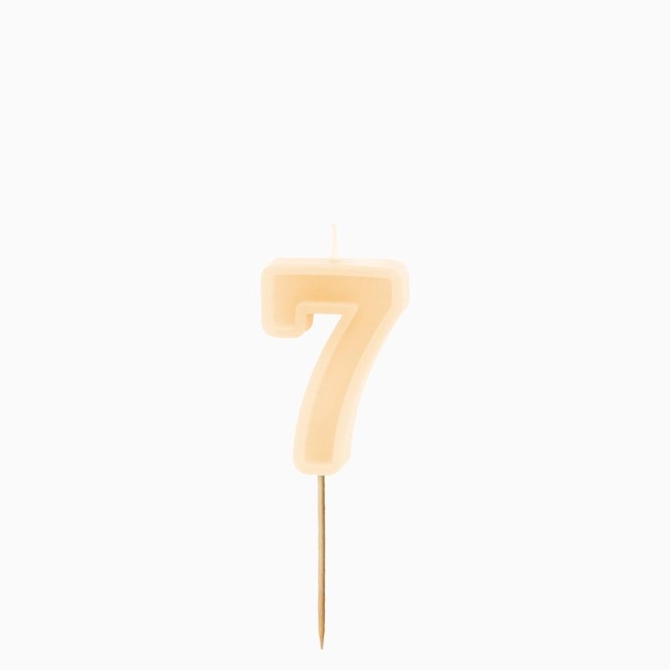 Candela numero 7 – Crema