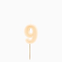 Candela numero 9 � Crema