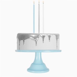 12 candele blu extra lunghe � 14, 5 cm. n�4