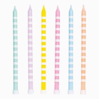 12 candele scintillanti extra lunghe � 14,5 cm