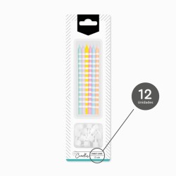 12 candele scintillanti extra lunghe � 14, 5 cm. n�3