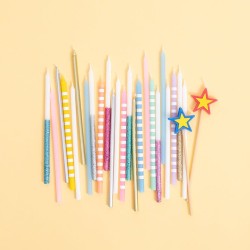 12 candele scintillanti extra lunghe � 14, 5 cm. n�8