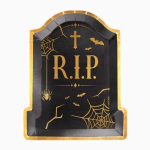Set di 2 vassoi di Halloween � Tomba RIP