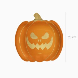6 piatti a forma di zucca per Halloween. n�1