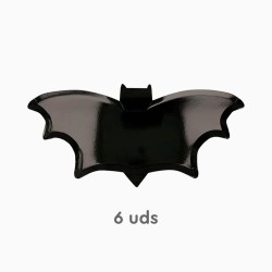 6 piatti a forma di pipistrello per Halloween. n�1