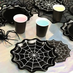 20 tovaglioli di Halloween con ragnatela spettrale. n�3