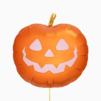 Palloncino in lamina di elio a forma di zucca per 