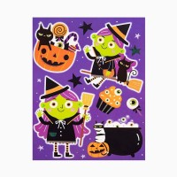 Adesivo per finestra di Halloween � Piccola Strega