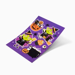 Adesivo per finestra di Halloween � Piccola Strega. n�2