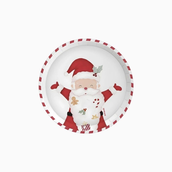 6 piccoli piatti: Babbo Natale sta arrivando! 