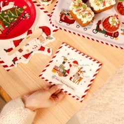 30 tovaglioli Babbo Natale sta arrivando!. n�1