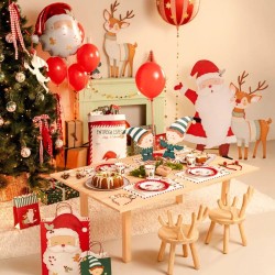 Set di 2 vassoi rettangolari - Arriva Babbo Natale!. n�4