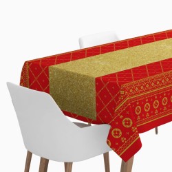Tovaglia natalizia - Rossa tradizionale. n�1