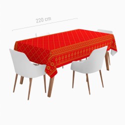 Tovaglia natalizia - Rossa tradizionale. n�2